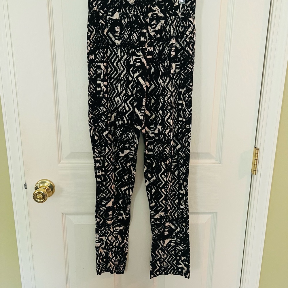 Printed Flowy Beach Pants